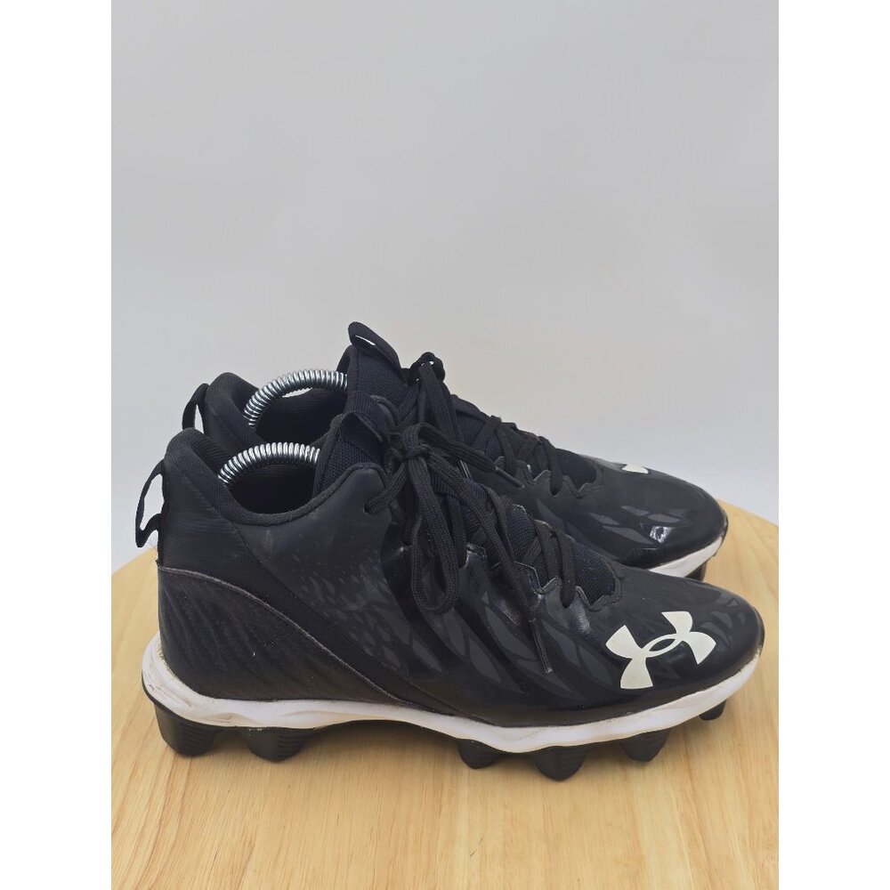 Under Armour Kids Black Cleats
